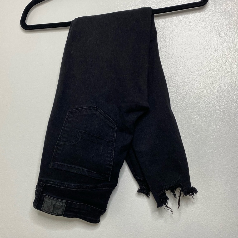 American Eagle Soft Ripped Jeggings Size 6 Short